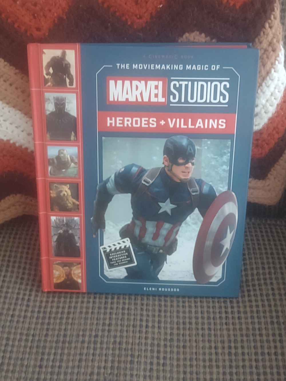 Moviemaking Magic Of Marvel Studios Heroes + Villains Hardcover Book